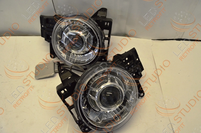 Биксеноновые фары Toyota FJ Cruiser 01-
